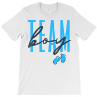 Team Boy Gender Reveal Baby Shower Pink Or Blue T Shirt T-shirt | Artistshot