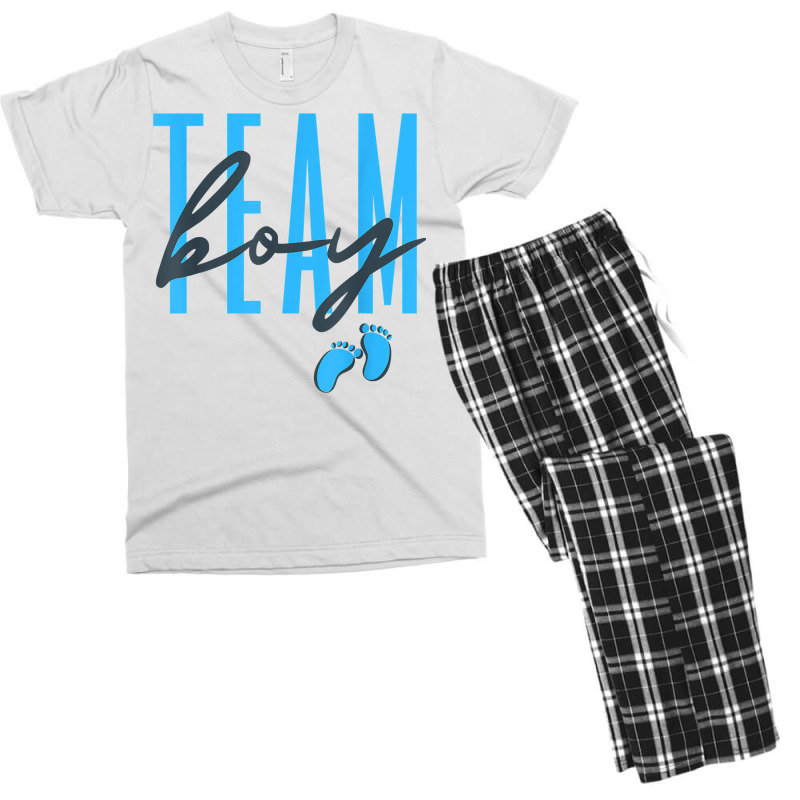 Team Boy Gender Reveal Baby Shower Pink Or Blue T Shirt Men's T-shirt Pajama Set | Artistshot