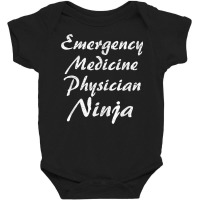 Emergency Medicine Physician Tshirt Occupation Work T Shirt Baby Bodysuit | Artistshot