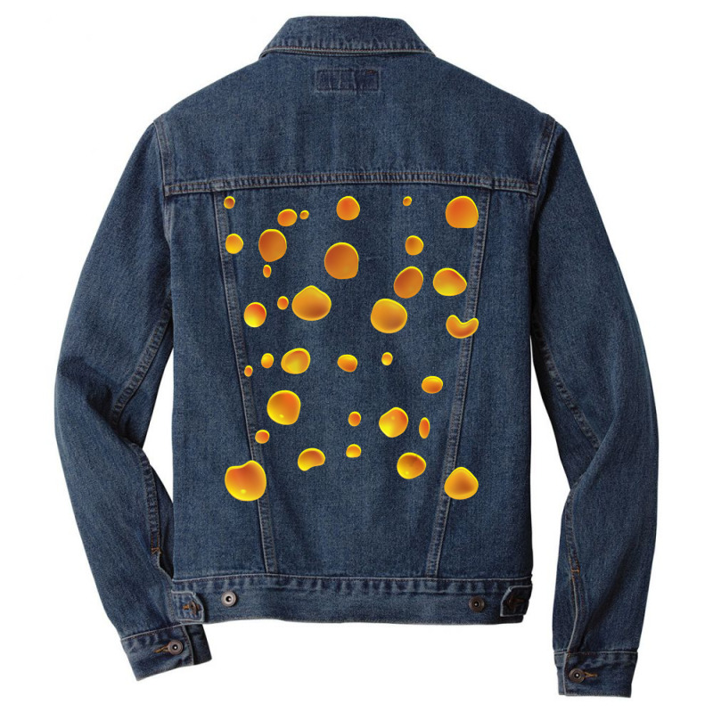 Cool Cheese Halloween Costume Lover Lazy Diy Men Denim Jacket | Artistshot