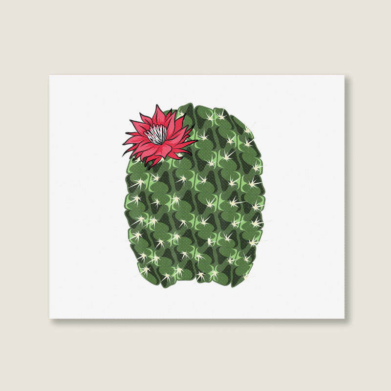 Cool Cactus Halloween Costume Lover Lazy Diy Landscape Canvas Print | Artistshot