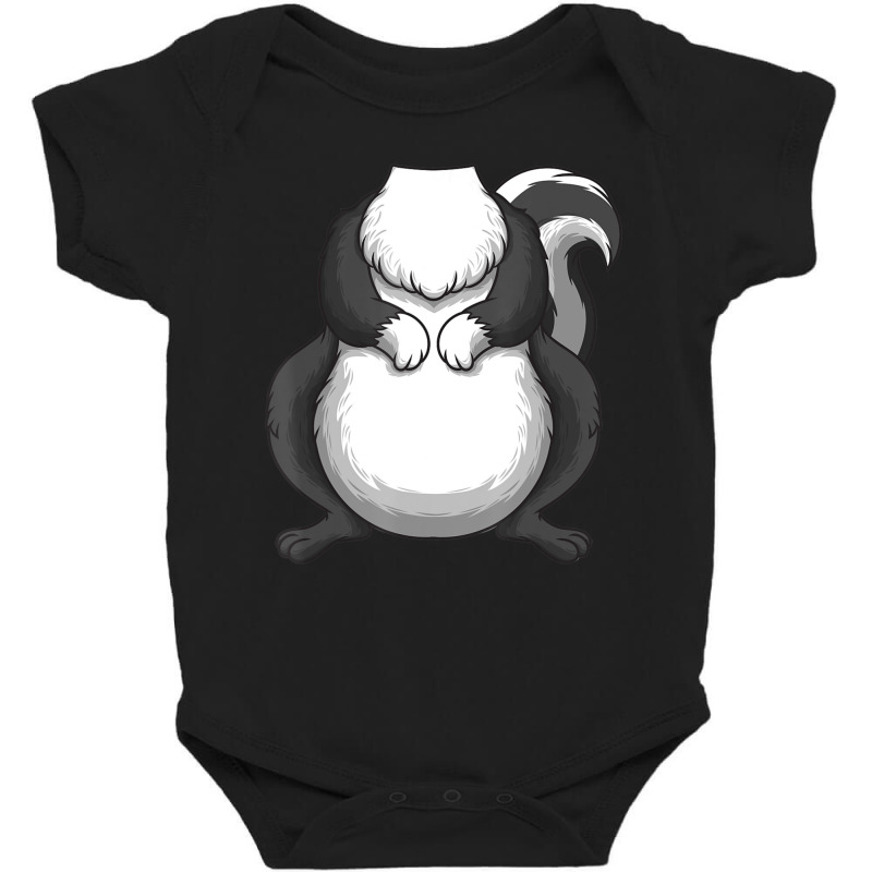 Cool Headless Skunk Lazy Diy Halloween Costume Baby Bodysuit | Artistshot