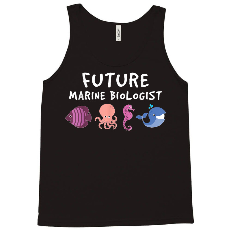 Future Marine Biologist Ocean Life Enthusiast Sea Lover Tank Top | Artistshot