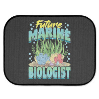 Future Marine Biologist Ocean Life Marine Biology Student Rear Car Mat | Artistshot