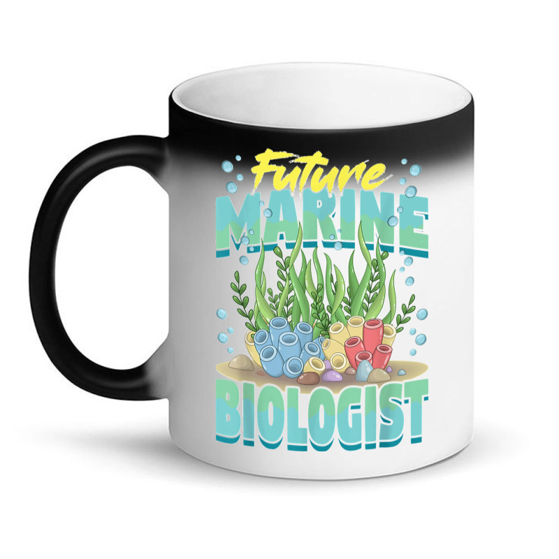 Future Marine Biologist Ocean Life Marine Biology Student Magic Mug | Artistshot