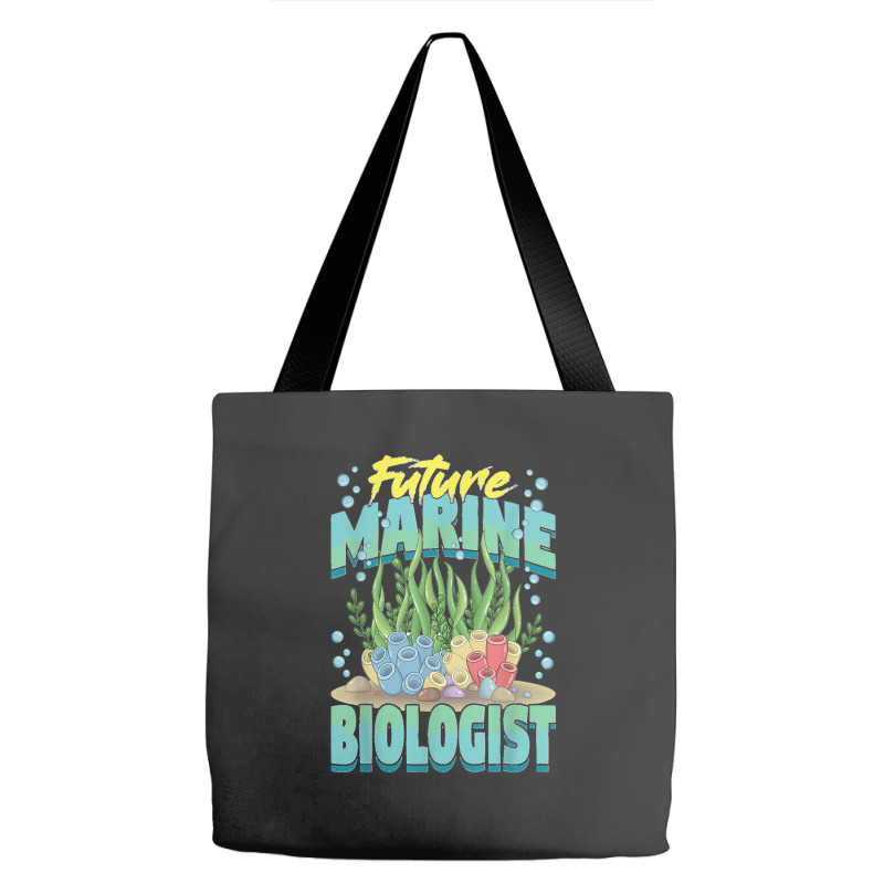 Future Marine Biologist Ocean Life Marine Biology Student Tote Bags | Artistshot