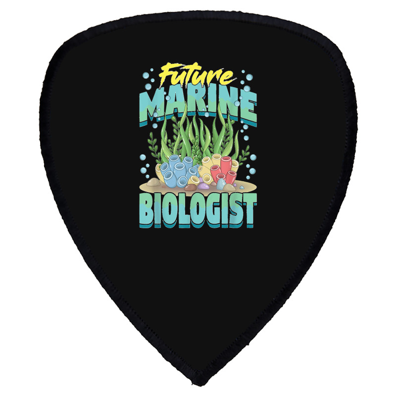 Future Marine Biologist Ocean Life Marine Biology Student Shield S Patch | Artistshot