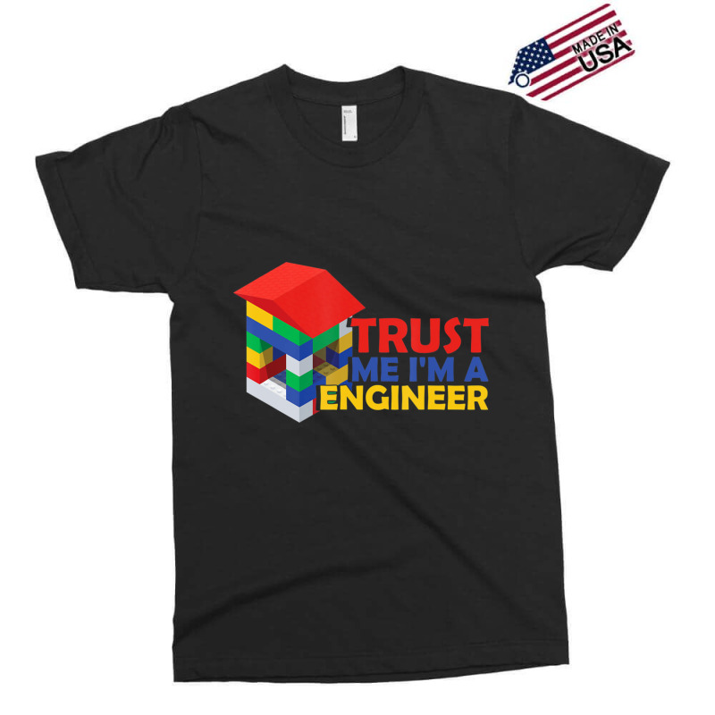 Engineer Kids Children Toy Build Builder Big Building Blocks Exclusive T-shirt | Artistshot