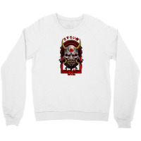 Demon Samurai Anime Crewneck Sweatshirt | Artistshot