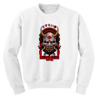 Demon Samurai Anime Youth Sweatshirt | Artistshot