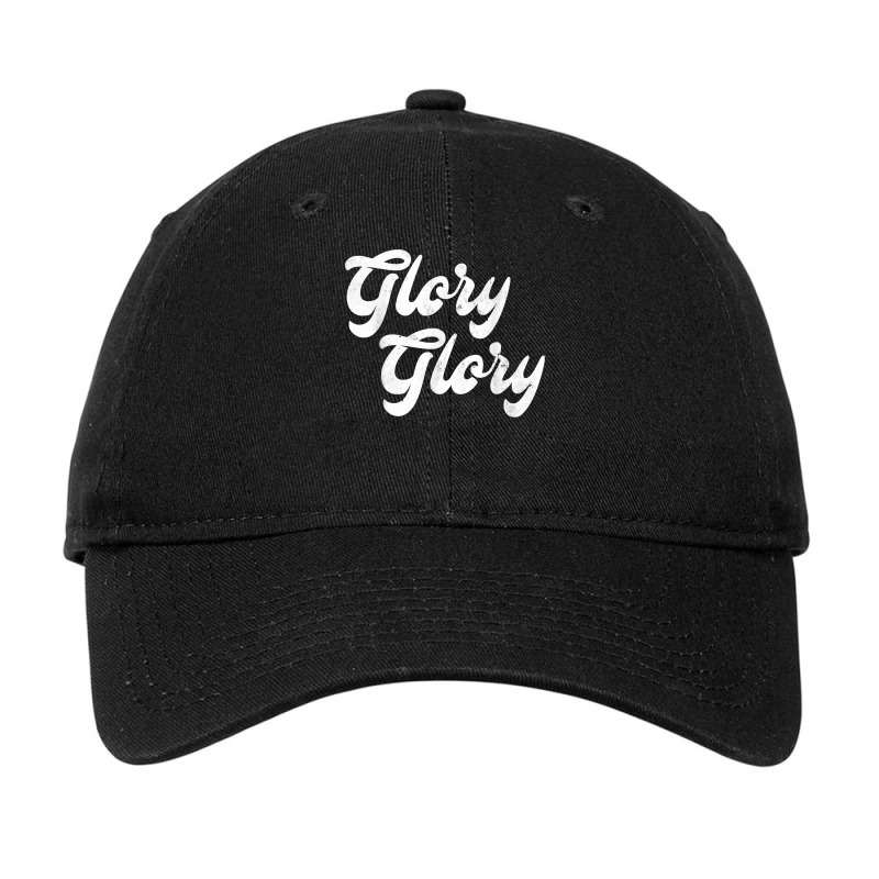 Vintage Glory Glory Game Day Fight Song T Shirt Adjustable Cap by deleonnylorindg | Artistshot