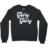 Vintage Glory Glory Game Day Fight Song T Shirt Crewneck Sweatshirt | Artistshot