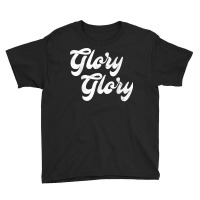 Vintage Glory Glory Game Day Fight Song T Shirt Youth Tee | Artistshot