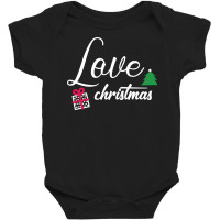 Love Christmas Baby Bodysuit | Artistshot