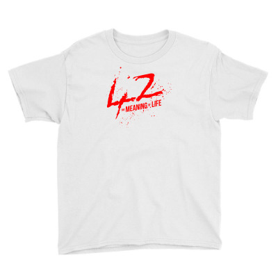 42 The Meaning Life Youth Tee Designed By Icang Waluyo