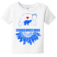 Womens Warrior Osteogenesis Imperfecta Awareness T Shirt Baby Tee | Artistshot