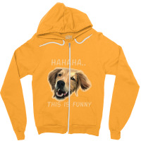 Funny Dog Zipper Hoodie | Artistshot