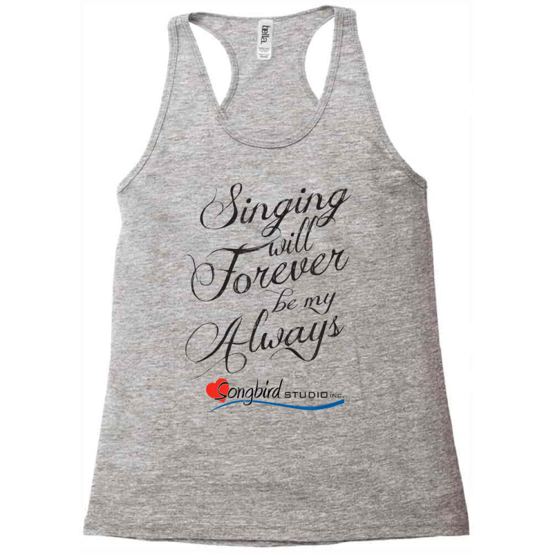 Lighs Men Women Glasses Singing Will Forever Be My Al Racerback Tank by obeilerutevd | Artistshot