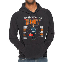 Anatomy Of Emt Ems Emergency Medical Technician Health Care T Shirt Vintage Hoodie | Artistshot