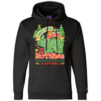 Tree Tops And Glisten Children To Nothing Christmas Champion Hoodie | Artistshot