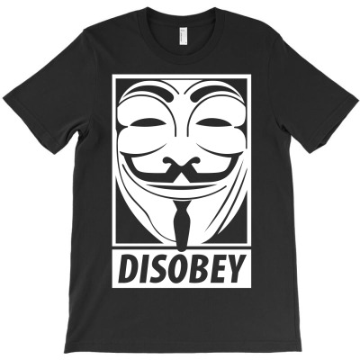 Anonymous Disobey T-shirt Designed By Michael