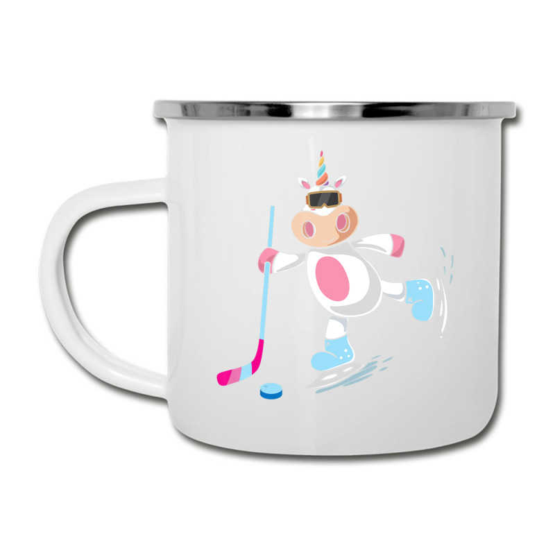 Unicorn Ice Hockey Player Kid Magical Animal Lover Camper Cup | Artistshot