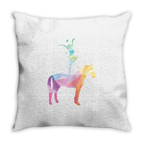 Vaulting Riding Equestrian Horses Sayings Girl Children Throw Pillow | Artistshot