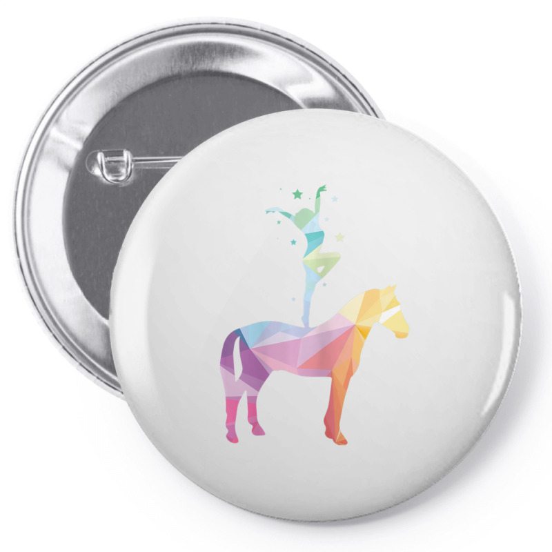 Vaulting Riding Equestrian Horses Sayings Girl Children Pin-back Button | Artistshot