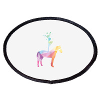 Vaulting Riding Equestrian Horses Sayings Girl Children Oval Patch | Artistshot