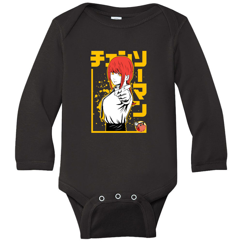 Anime Long Sleeve Baby Bodysuit by seviyummy | Artistshot