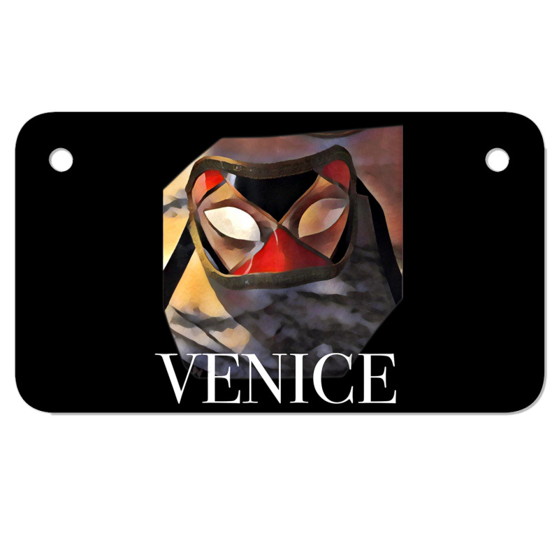 Venice Carnival Masquerades Italy Party Men Women Kids Motorcycle License Plate | Artistshot