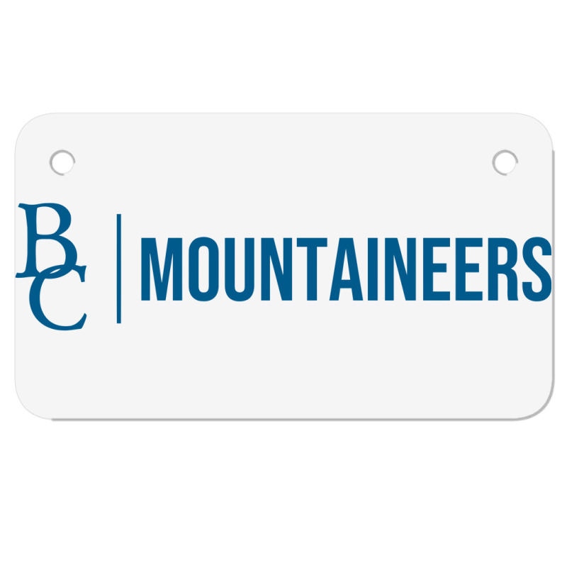 Berea College Mountaineers Motorcycle License Plate | Artistshot