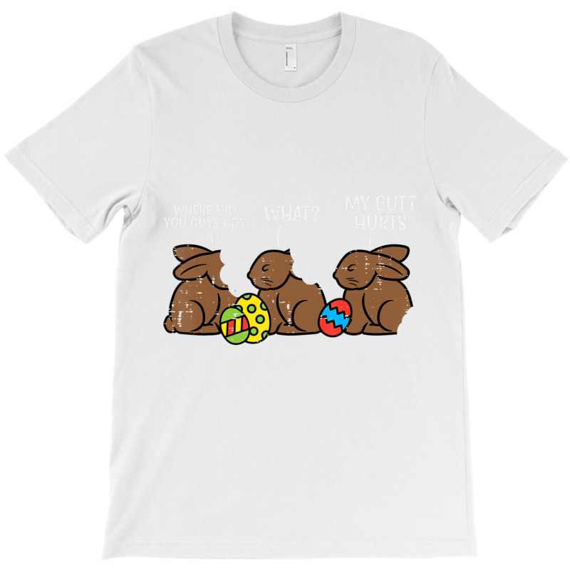 Where Did You Guys Go Chocolate Bunny Easter Kids T-shirt | Artistshot