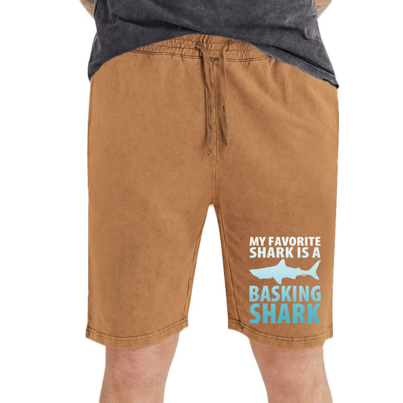 My Favorite Shark Is A Basking Shark Ocean Vintage Short by bulgerfereds | Artistshot