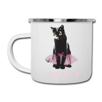 I Hate People Black Cat With Tutu Skirt Halloween Costume Camper Cup | Artistshot