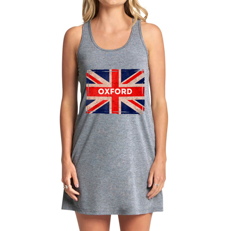 Oxford Flag Rowing Football University Rugby England City Tank Dress by thandlenesn | Artistshot