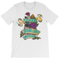 Junior Loan Processor Inked Skull Tattoo Backside Design T Shirt T-shirt | Artistshot