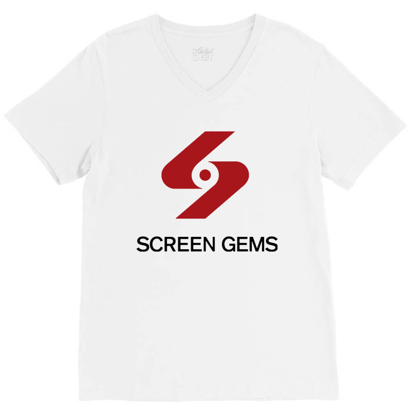 Screen Gems V-neck Tee | Artistshot