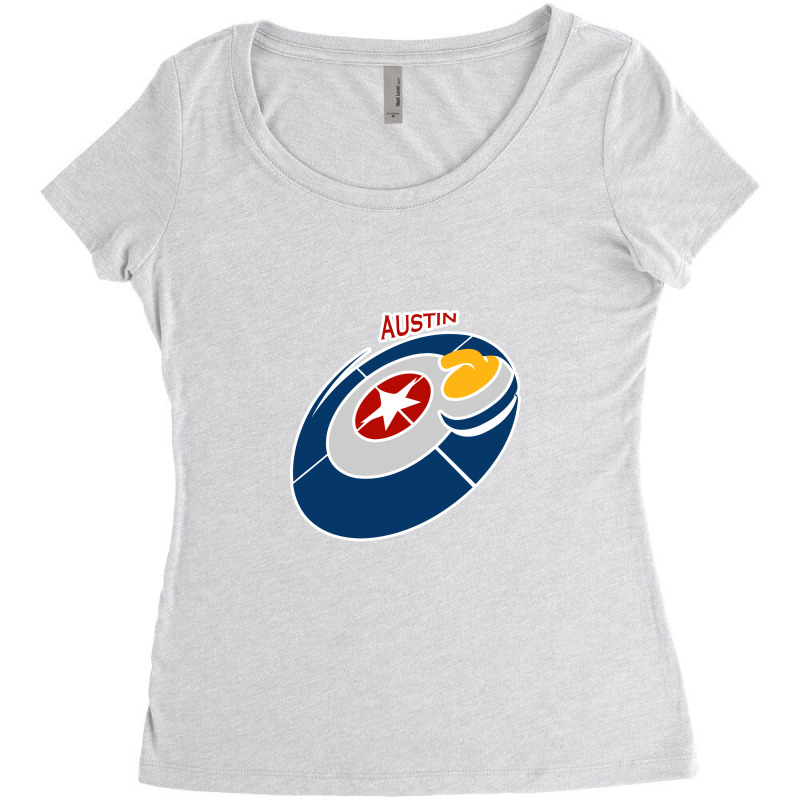 Lonestar Austin Women's Triblend Scoop T-shirt by Dewsana | Artistshot