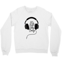 90s R&b Vibes Only Dj Headphones Rnb Mens My Favorite.png Crewneck Sweatshirt | Artistshot