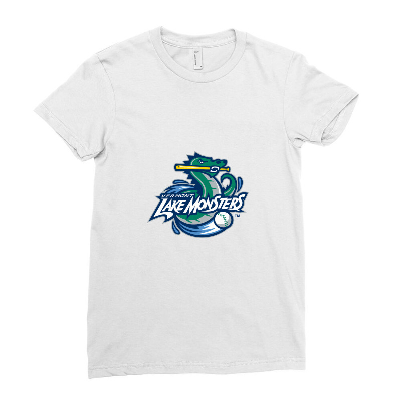 Vermont Lake Monsters Ladies Fitted T-Shirt by Wqanisa | Artistshot