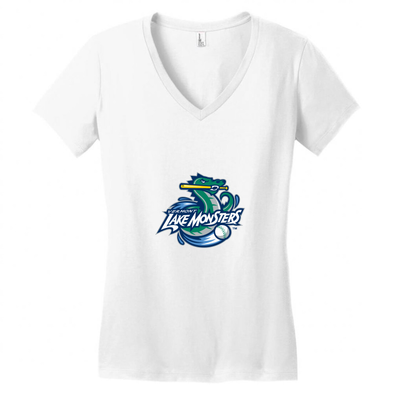 Vermont Lake Monsters Women's V-Neck T-Shirt by Wqanisa | Artistshot