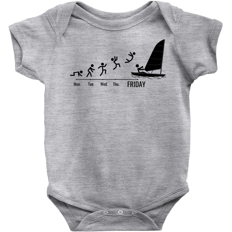 Yachting Sailinger Sailors Sailing Boats Weekend Sailing T Shirt Baby Bodysuit | Artistshot