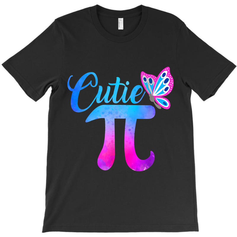 Cute & Funny Cutie Pi Math Pie Butterfly Adorable Math Pun T-shirt | Artistshot