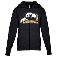 Oglethorpe University Stormy Pretels Youth Zipper Hoodie | Artistshot