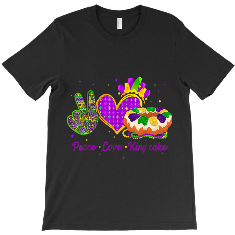 Mardi Gras Peace Love King Cake Mens My Favorite T-shirt | Artistshot