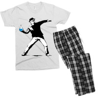 Day Gifts Face Man Men Women Men's T-shirt Pajama Set | Artistshot