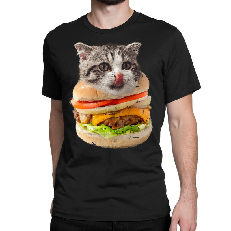 Cheeseburger Cat T  Shirt1302 Classic T-shirt | Artistshot