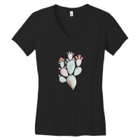 Painterly Cactus Women's V-neck T-shirt | Artistshot