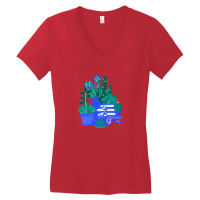 Comfort Zone Women's V-neck T-shirt | Artistshot